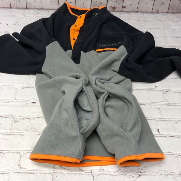 Duck Unlimited Men Pullover Fleece Sweater Sweatshirt Size XL X-Large M198 -15 - Picture 15 of 15